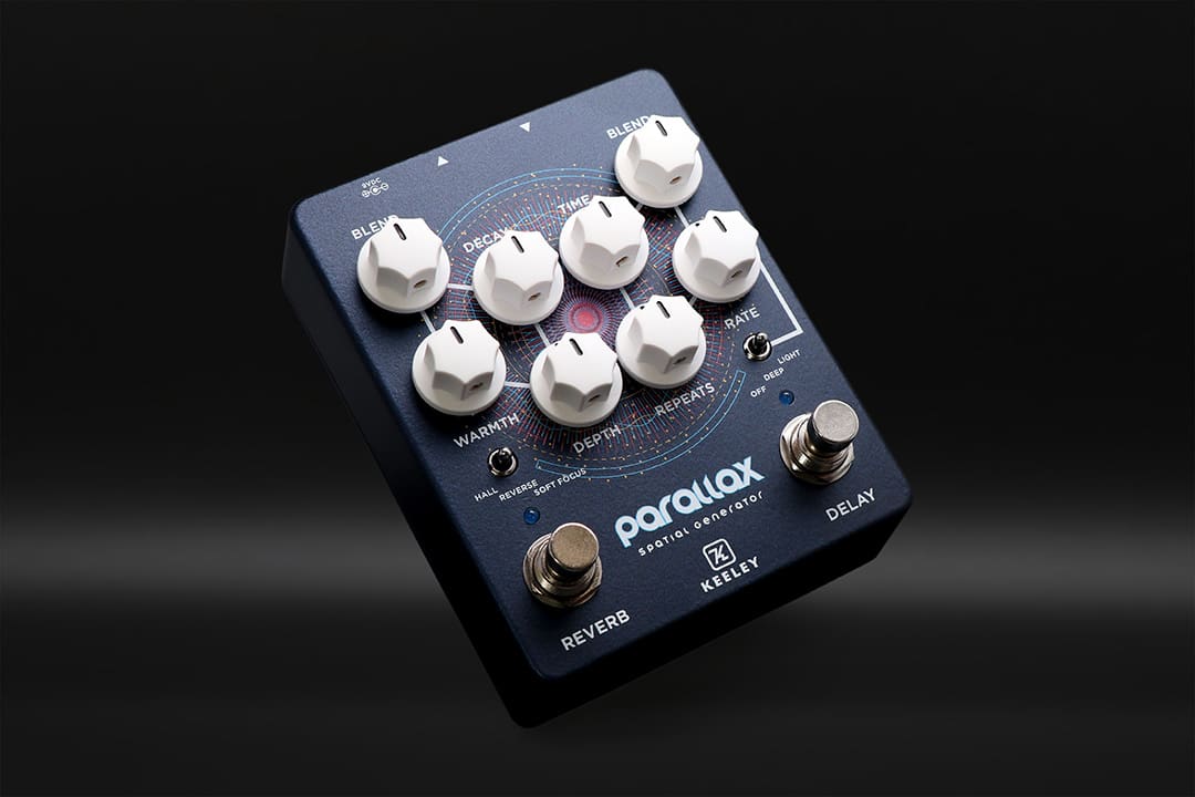 Keeley Electronics Parallax Spatial Generator Delay + Reverb Effect Pedal - Beauty | Keeley Electronics