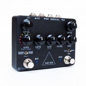 Keeley Dark Side Workstation Fuzz Rotary Vibe Phaser Flanger Delay Angle