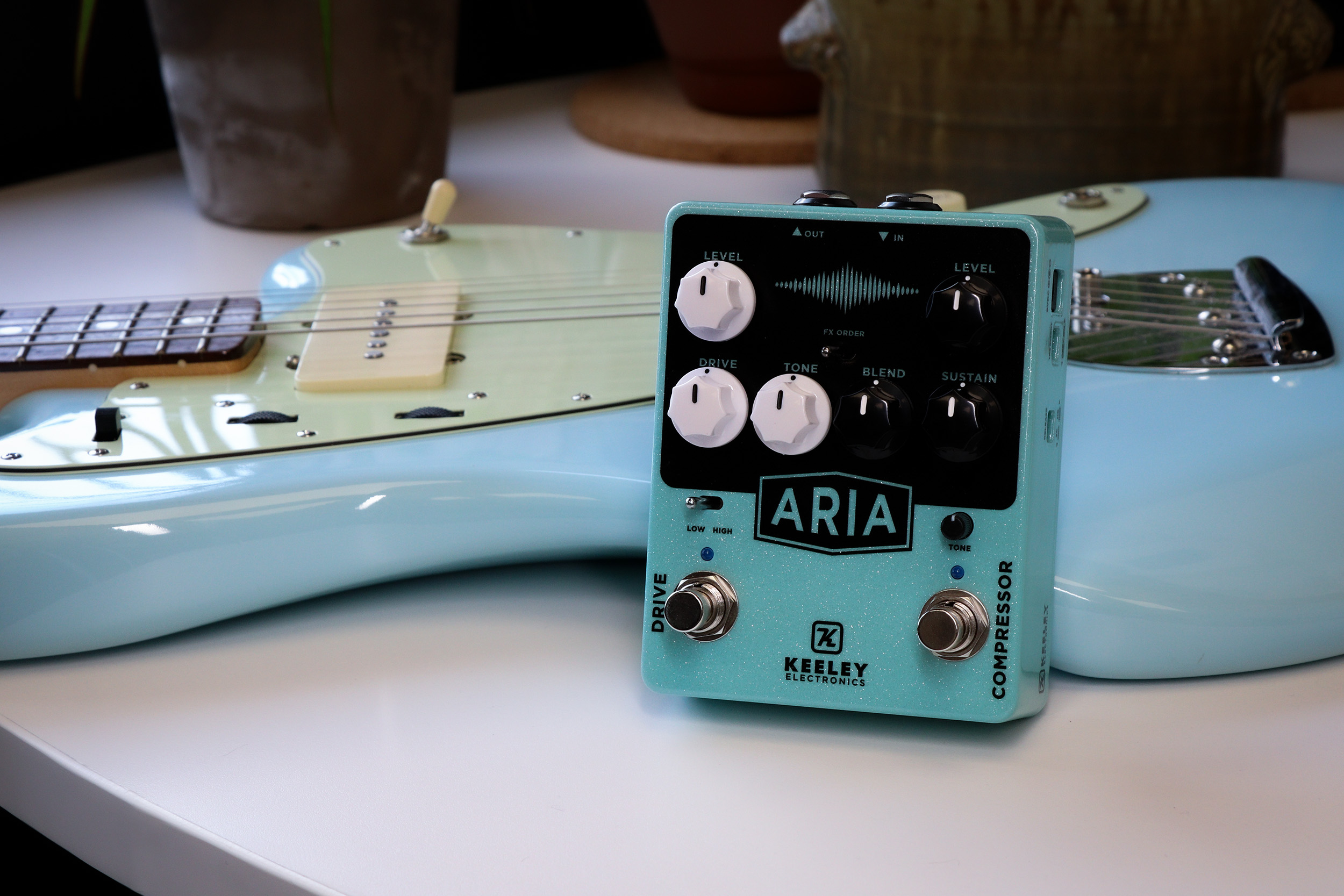 KEELEY ARIA Overdrive and Compressor