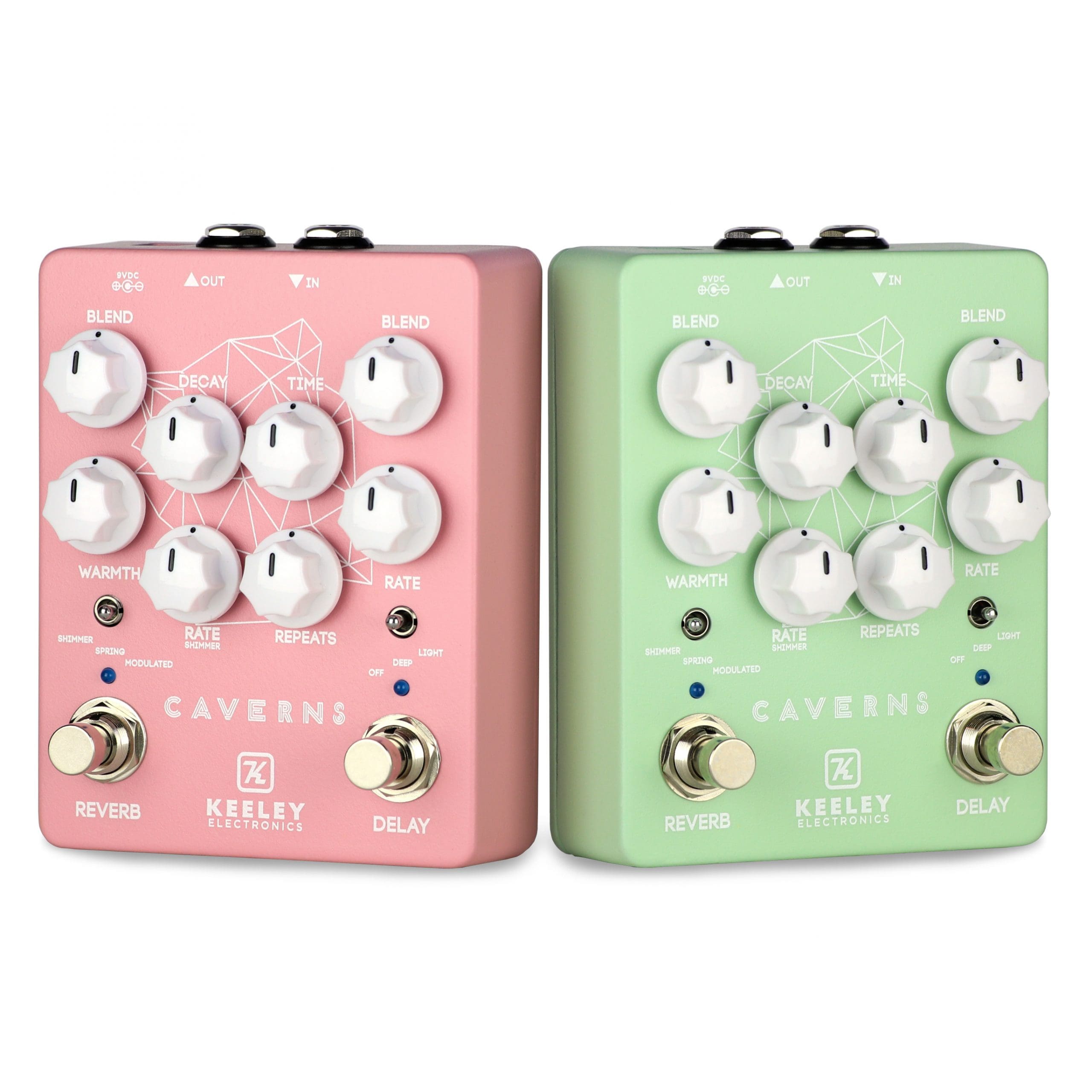 想像を超えての keeley Caverns 限定カラー V2 Reverb Delay ギター ...