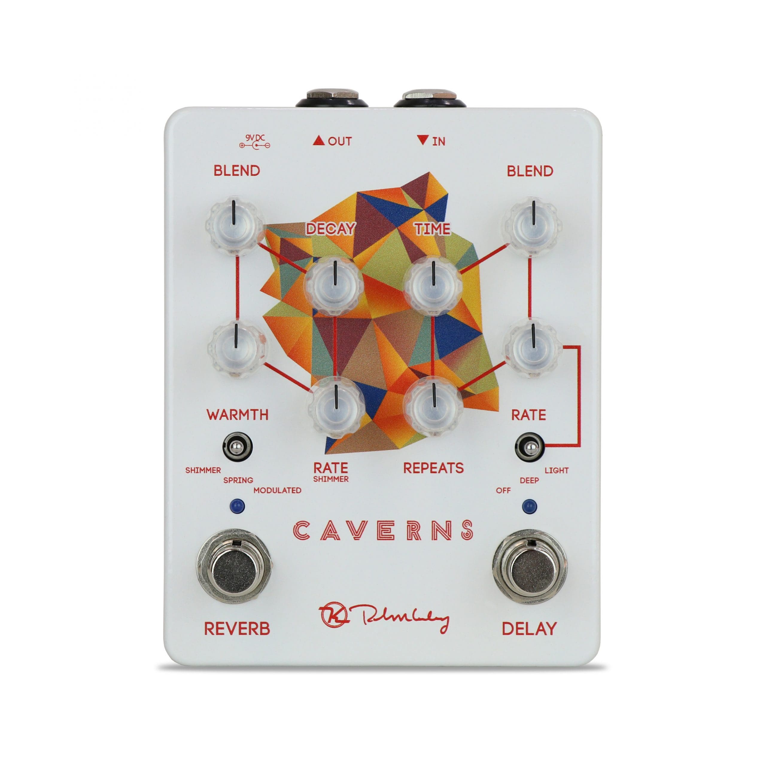 Caverns Delay Reverb - 'Double Down' Custom Shop Edition