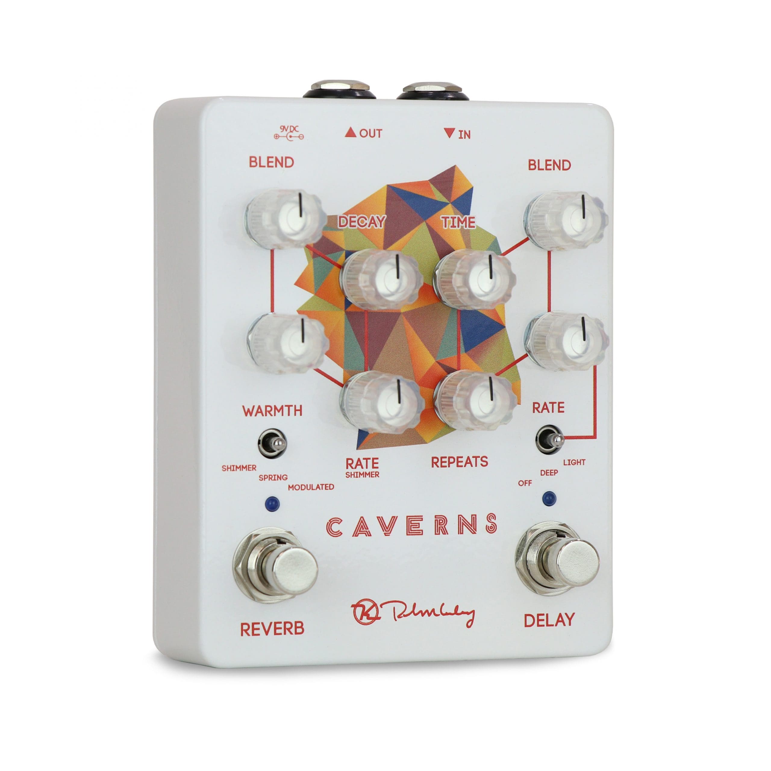 Caverns Delay Reverb - 'Double Down' Custom Shop Edition