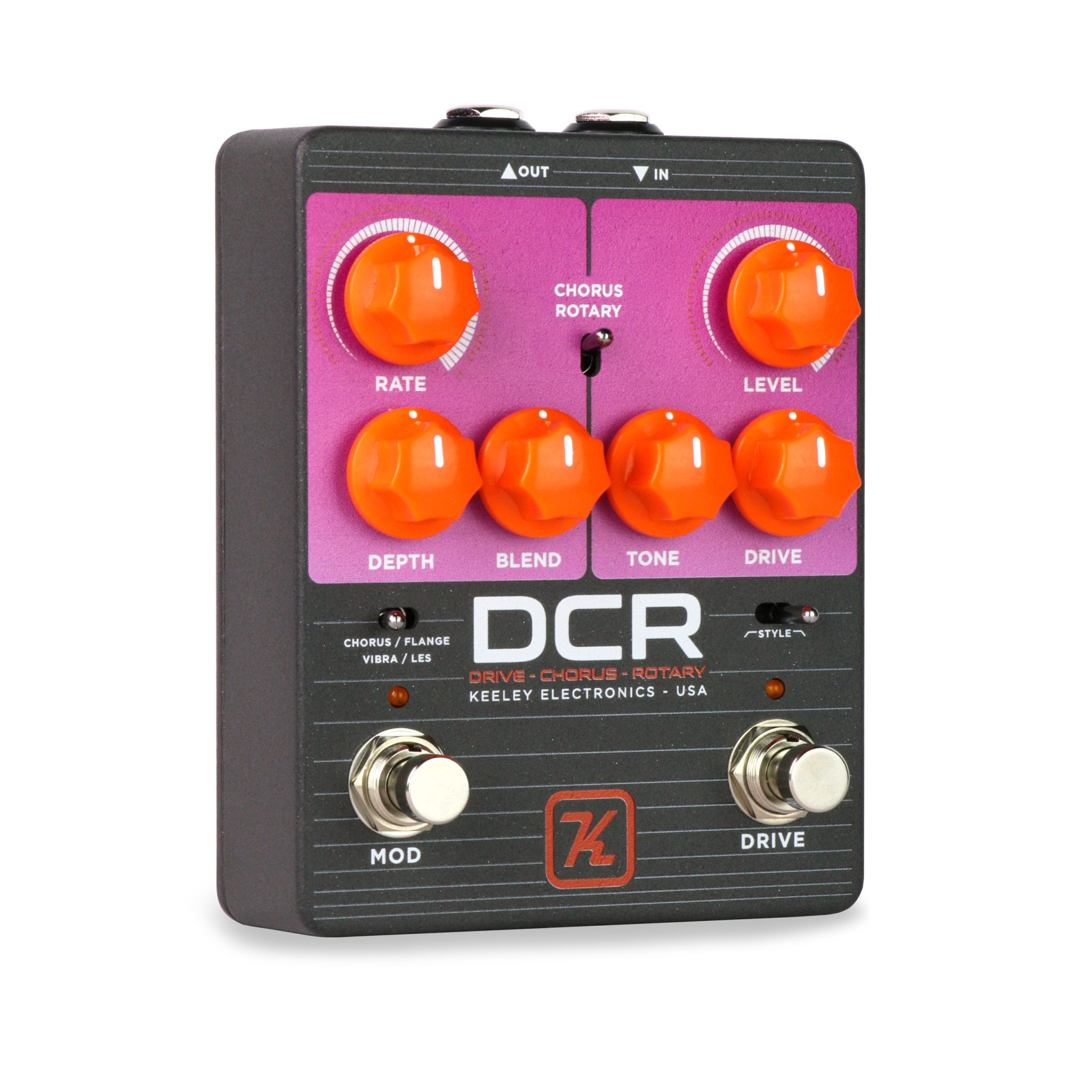 DCR Drive Chorus Rotary Keeley Electronics Guitar Effects Pedals