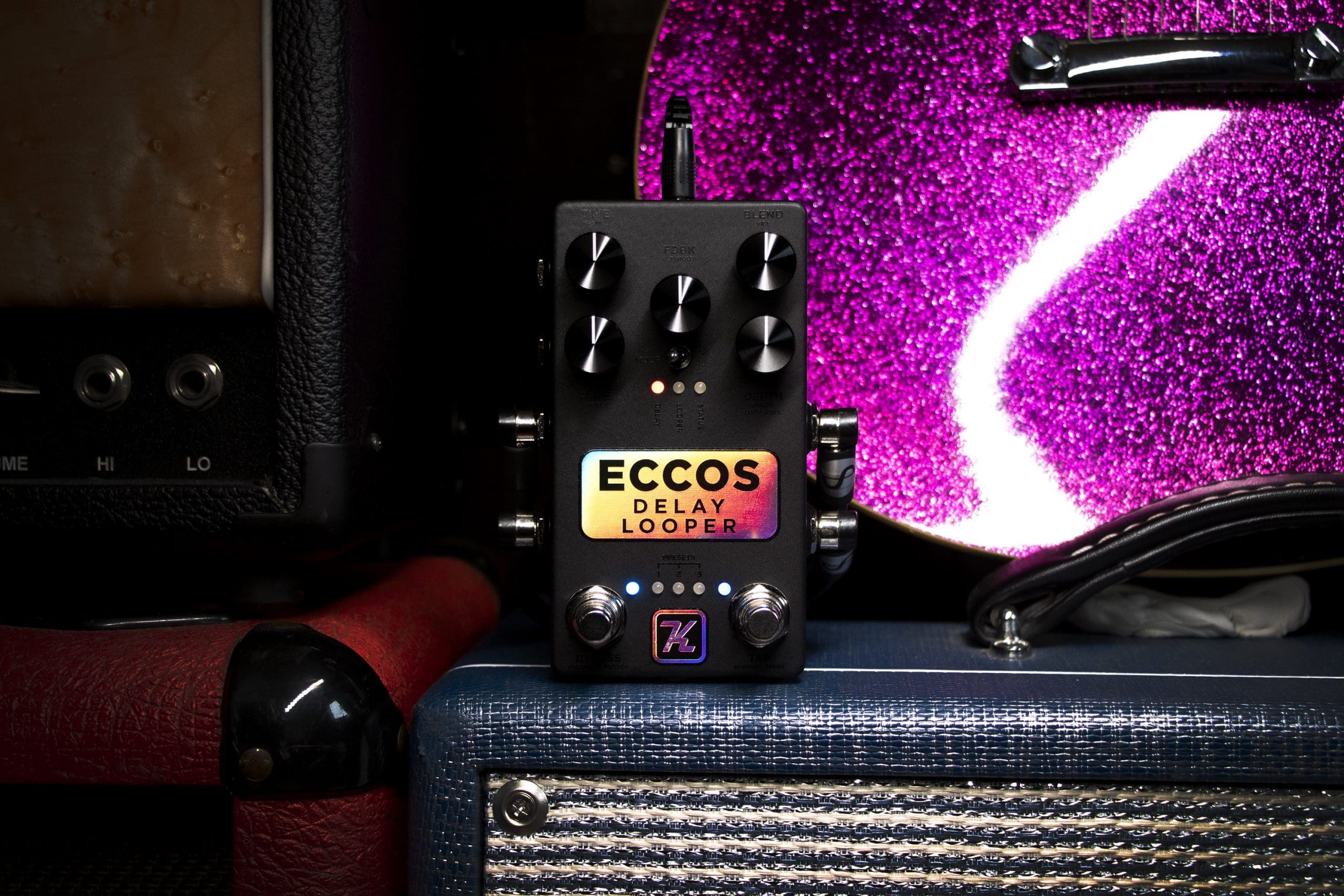 ECCOS Delay Looper - Keeley Electronics Guitar Effects Pedals