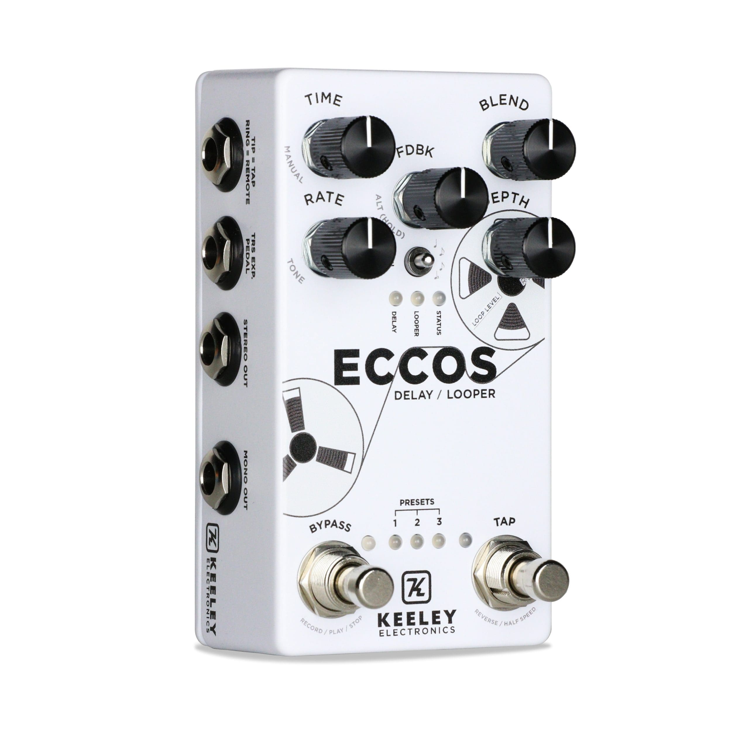 ECCOS Delay Looper - Keeley Electronics Guitar Effects Pedals