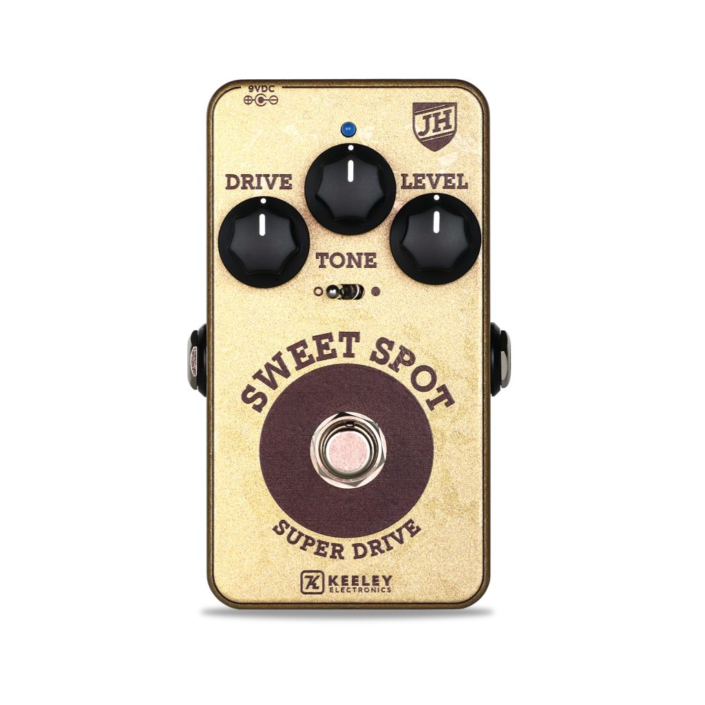 Keeley Electronics Sweet Spot Johnny Hiland Signature Overdrive - Front View