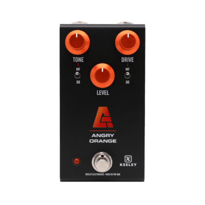 Keeley Electronics Angry Orange Distortion and Fuzz Effect Pedal