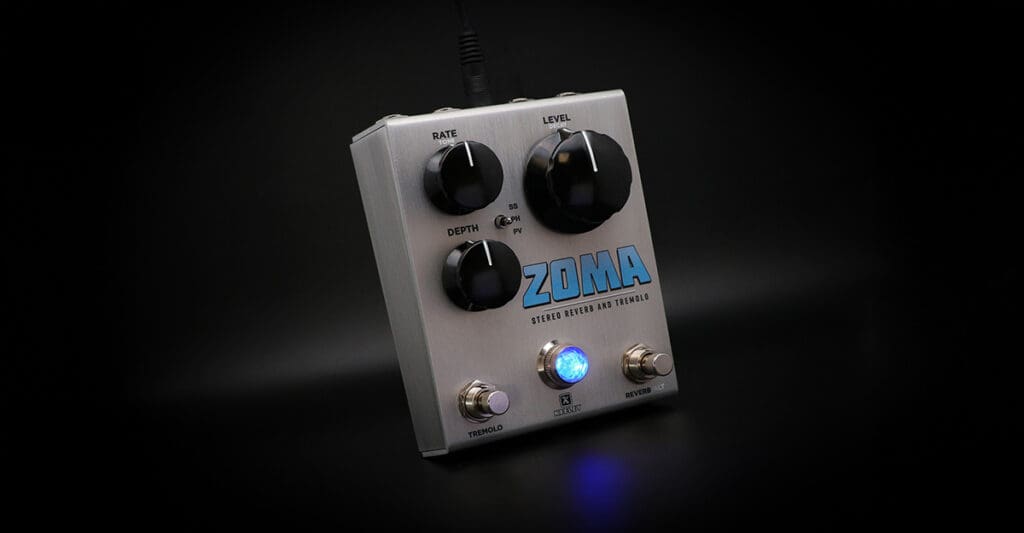 eeley Electronics ZOMA Stereo Reverb and Tremolo